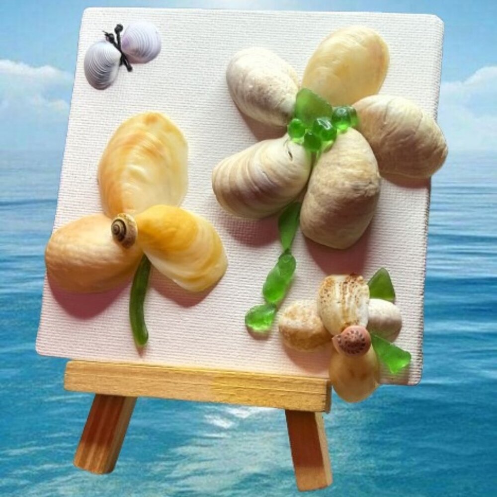 Handmade Coastal Art Piece